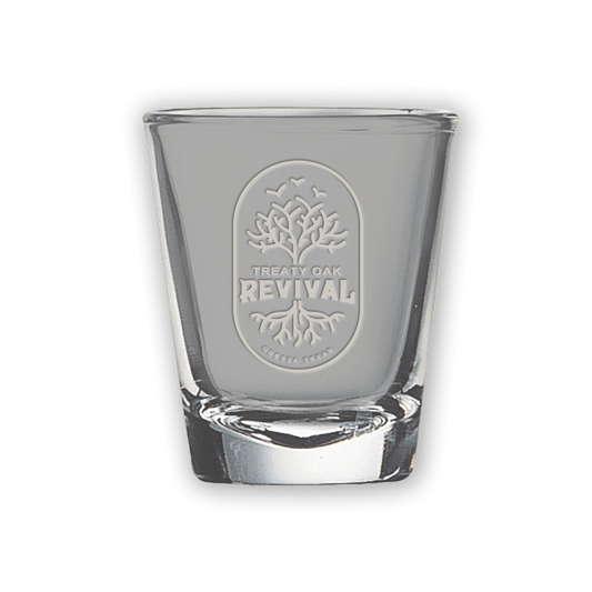 Treaty Oak Revival Shot Glass