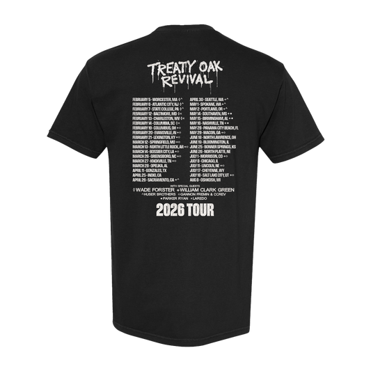 Treaty Oak Revival 2026 Tour T-Shirt
