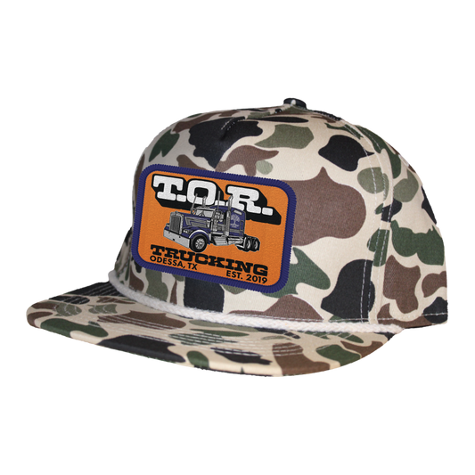 Camo Trucking Hat