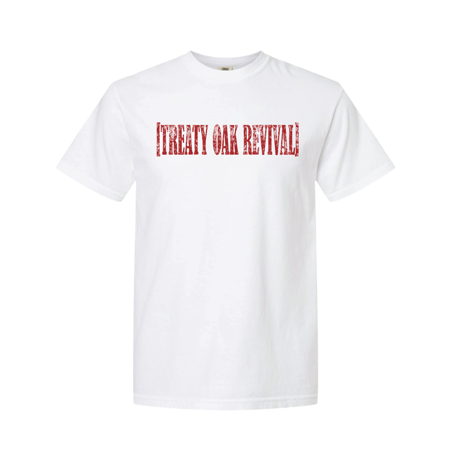 Treaty Oak Revival Newspaper T-Shirt