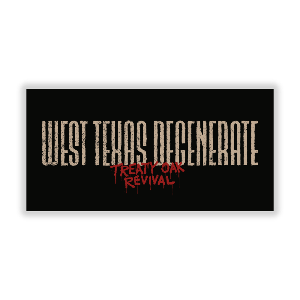 West Texas Degenerate Sticker
