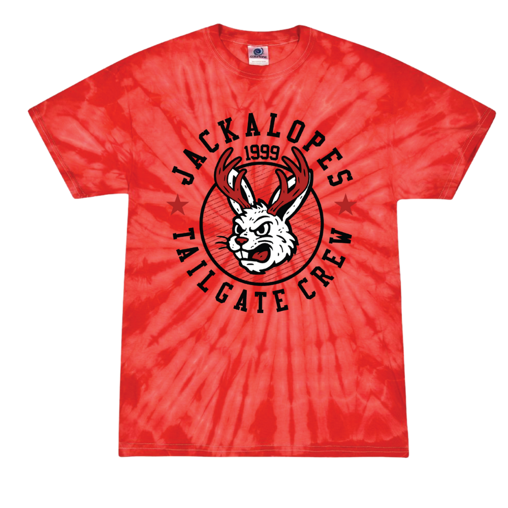 Jackalopes Tailgate Tie-Dyed T-Shirt