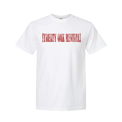 Treaty Oak Revival Newspaper T-Shirt