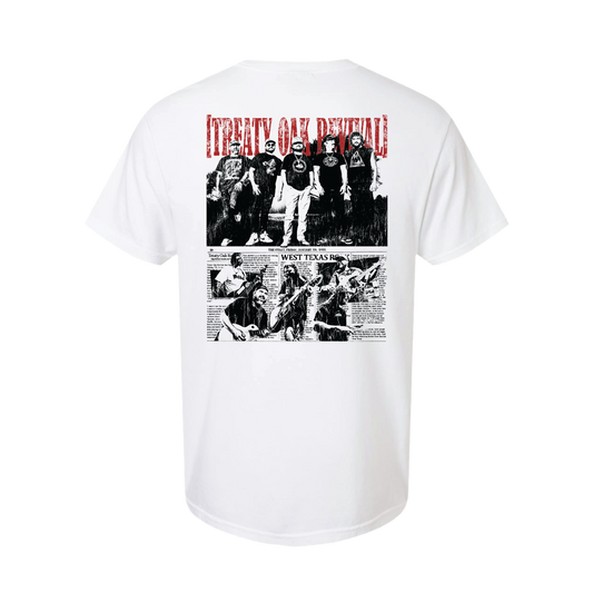 Treaty Oak Revival Newspaper T-Shirt