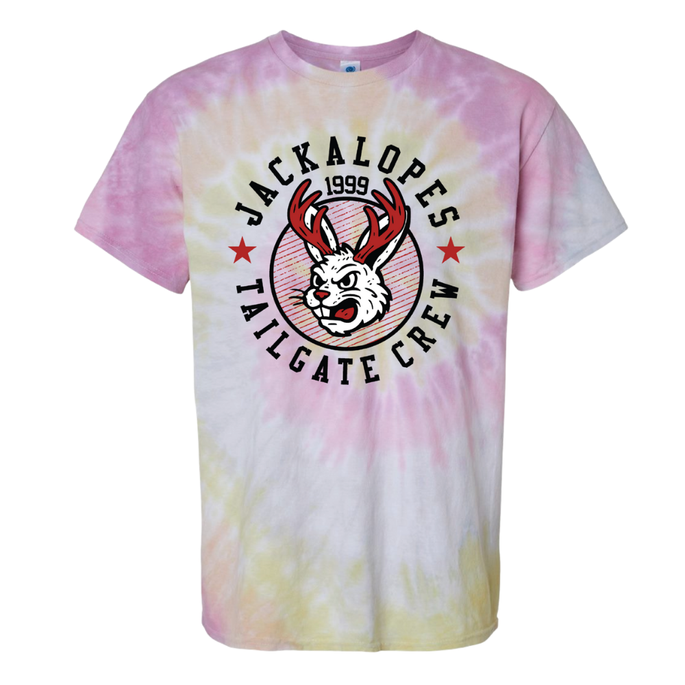 Jackalopes Tailgate Tie-Dyed T-Shirt