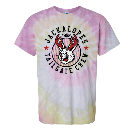 Jackalopes Tailgate Tie-Dyed T-Shirt