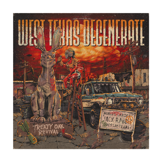 West Texas Degenerate Album Sticker
