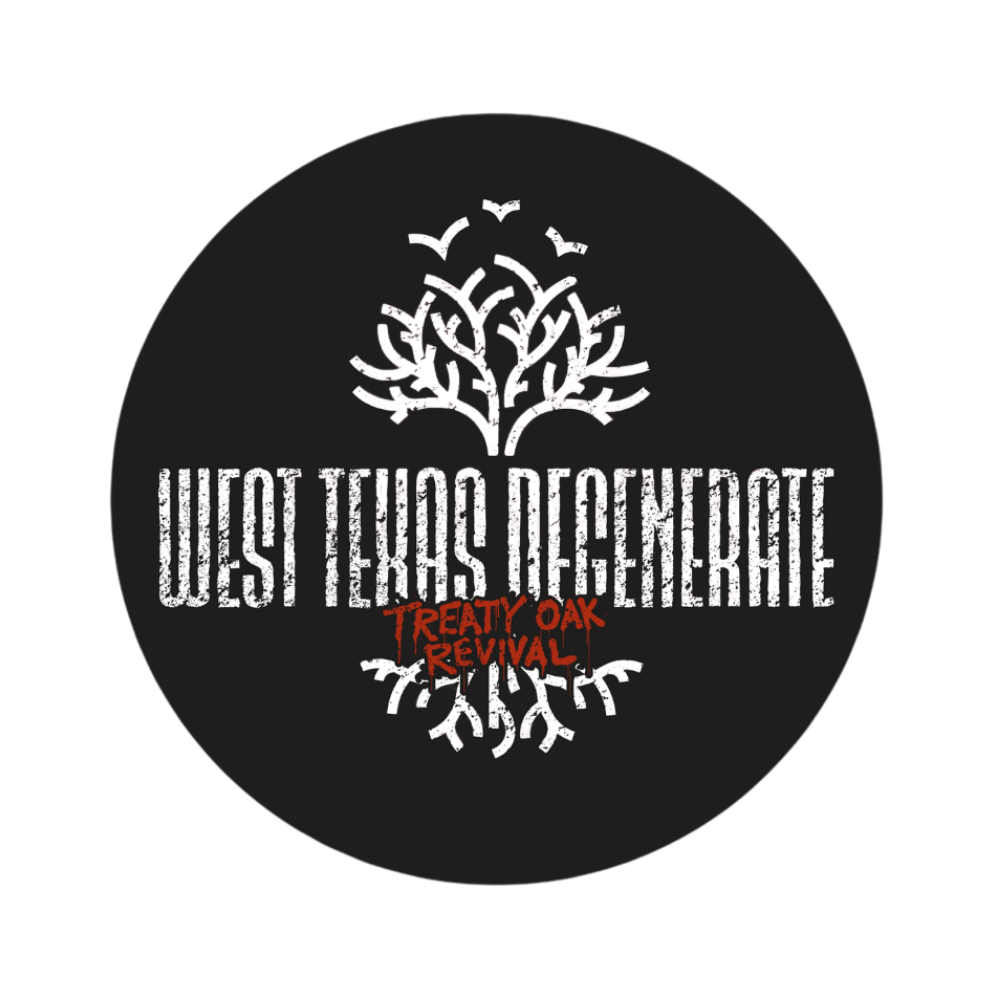 West Texas Degenerate Circle Sticker