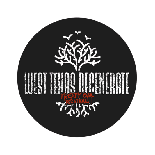West Texas Degenerate Circle Sticker