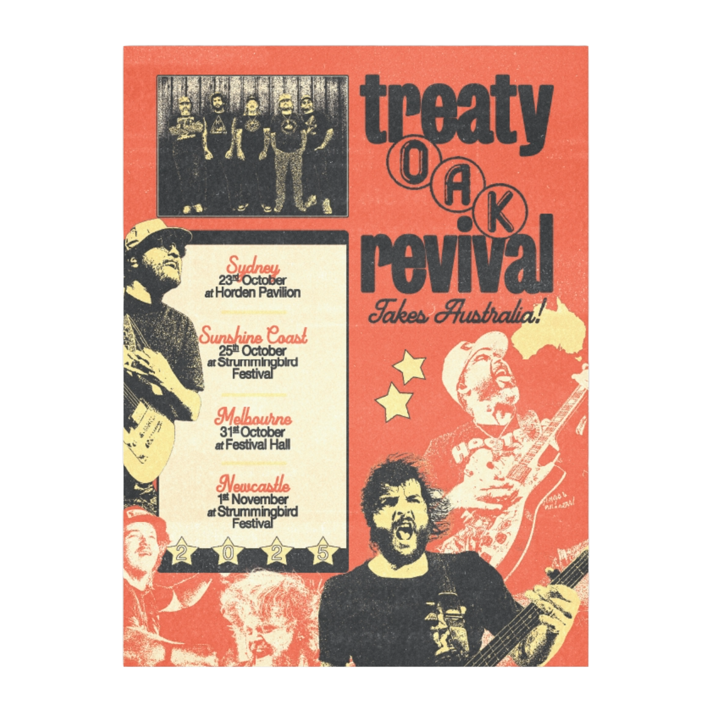 Australia Tour Poster