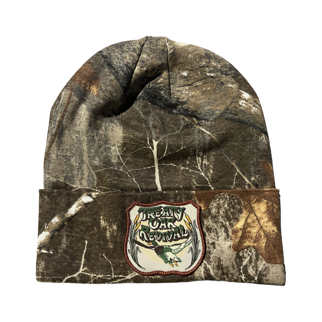 Duck Stamp Camo Beanie