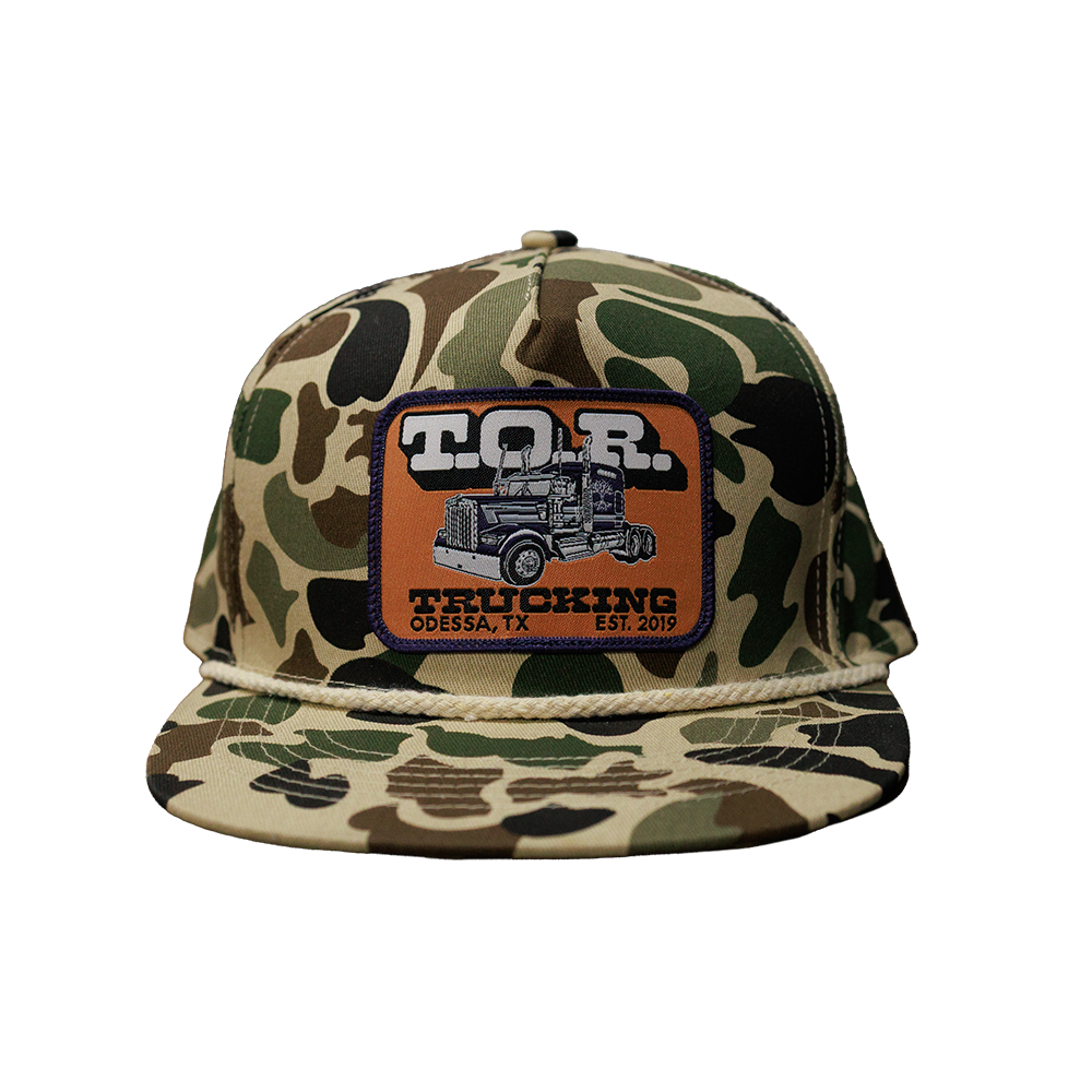 Camo Trucking Hat