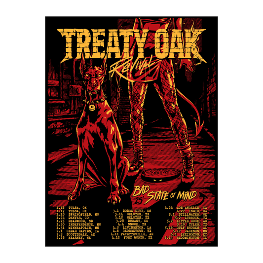 2025 Leg 1 Tour Poster